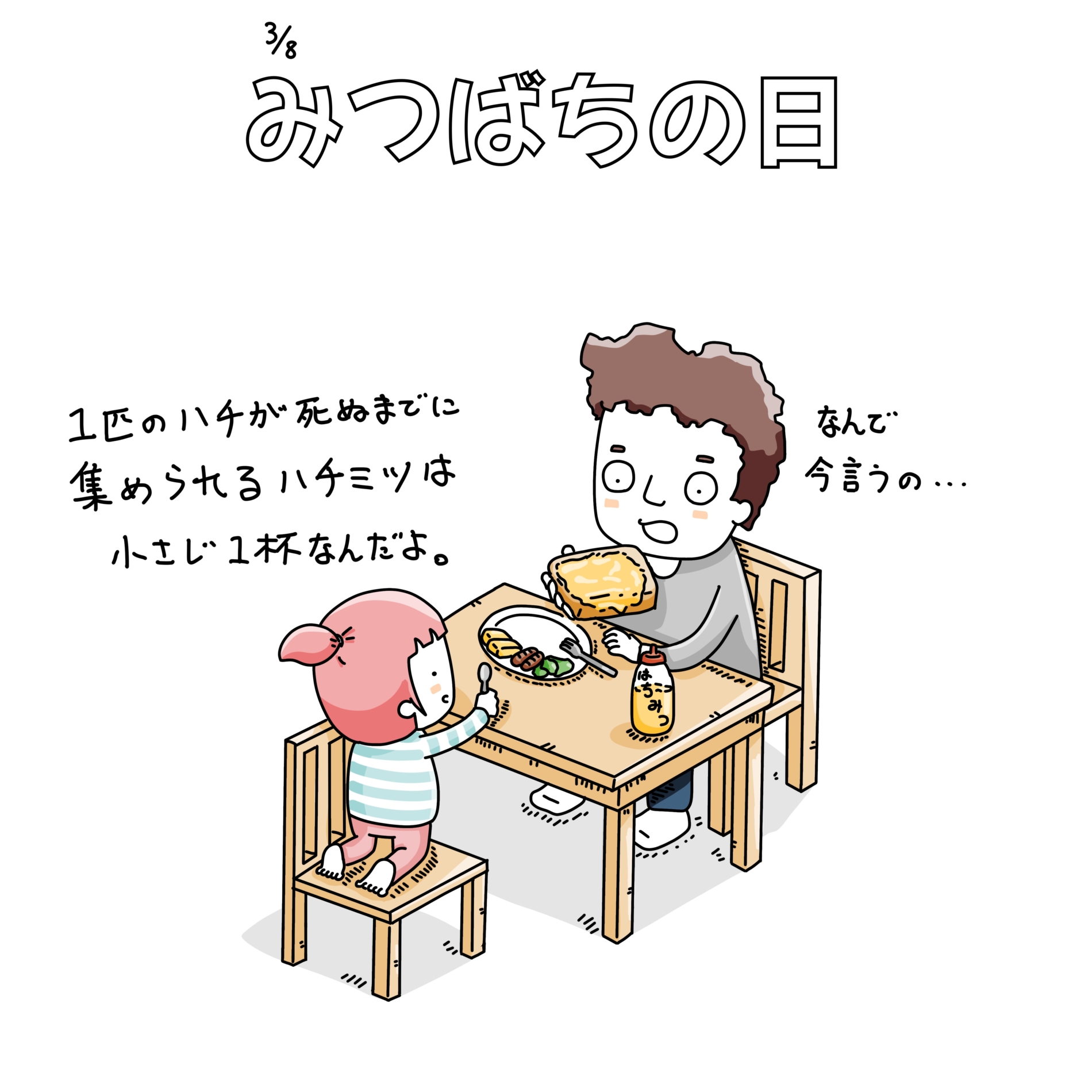 みつばちの日