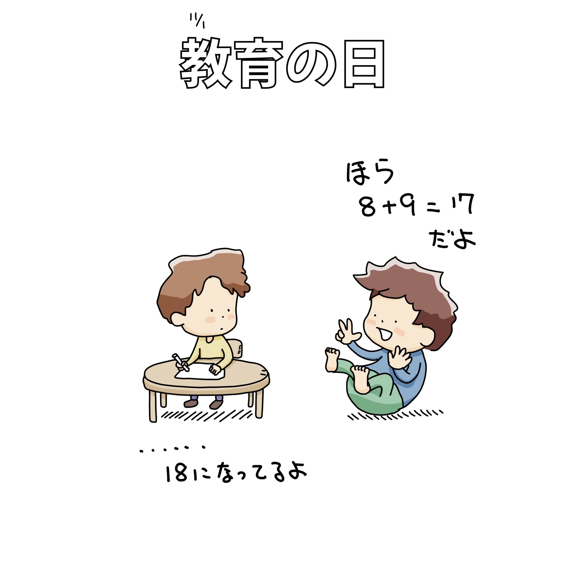 11/1：教育の日